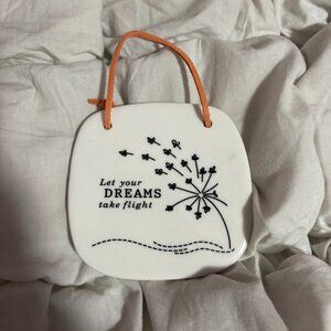 Free People Let Your Dreams Take Flight Ceramic Hanging Decor